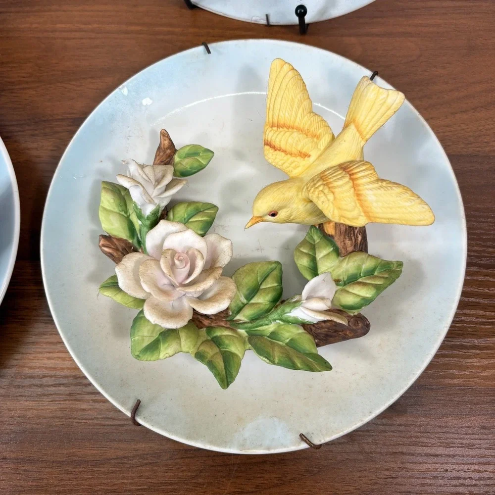 Jonathon Byron American Signature Collection 3D Birds Plates‎ 9